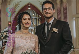Wedding Photos of Sherwin Mathachan and Serin Sebastian